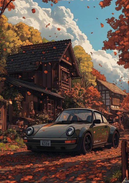 Affiche Classique Porsche 911