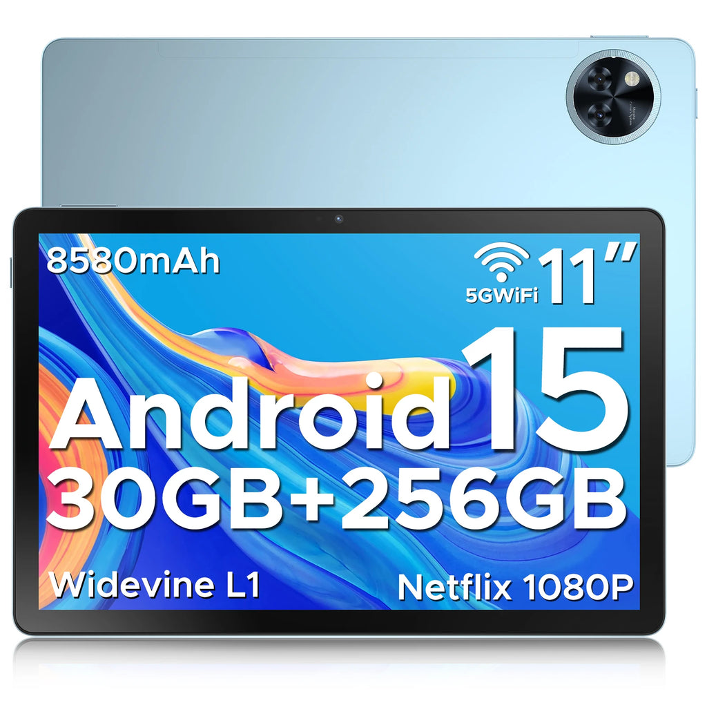 Tablette DOOGEE U11 Pro 11" Android 16 - 30GB RAM (6+24) + 256GB - Écran 90Hz - 8580mAh