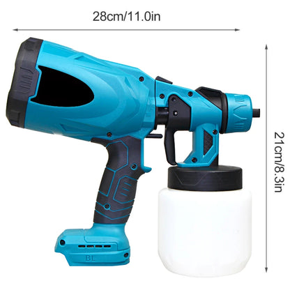 Pistolet Pulvérisateur Électrique Sans Fil 800ml