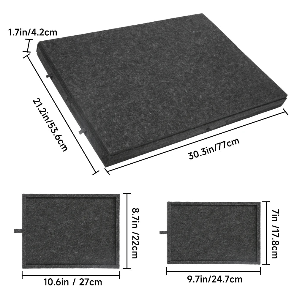 Plateau Puzzle Pliable 77×54 cm – Support Incliné, 6 Tiroirs de Tri & Housse de Protection