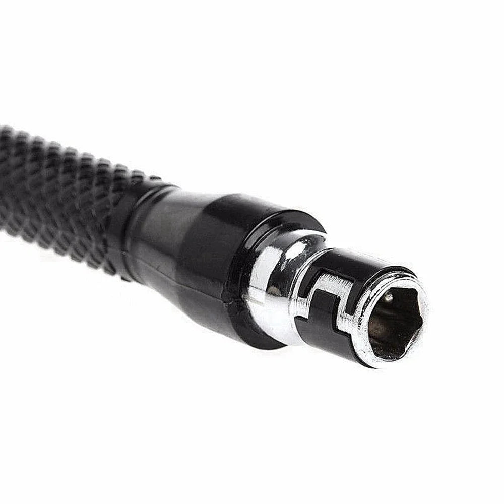 Embout Tournevis Angle 6.35mm L Double Tête Clé Bits Outil Coin Menuiserie Bricolage