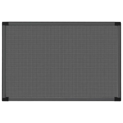 Moustiquaire Extensible pour Fenêtre vidaXL – Cadre Aluminium, (75-143)x50 cm, Sans Perçage