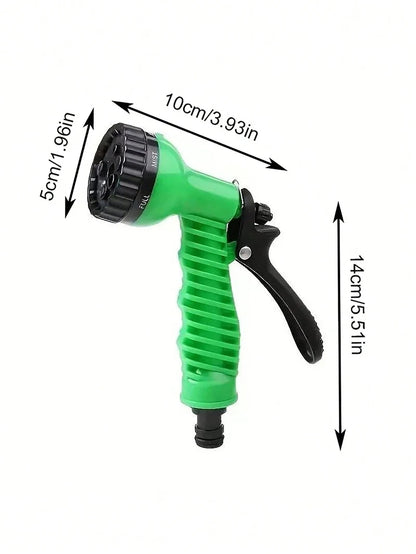 Tuyau d'Arrosage Extensible avec Pistolet Haute Pression 7 Modes