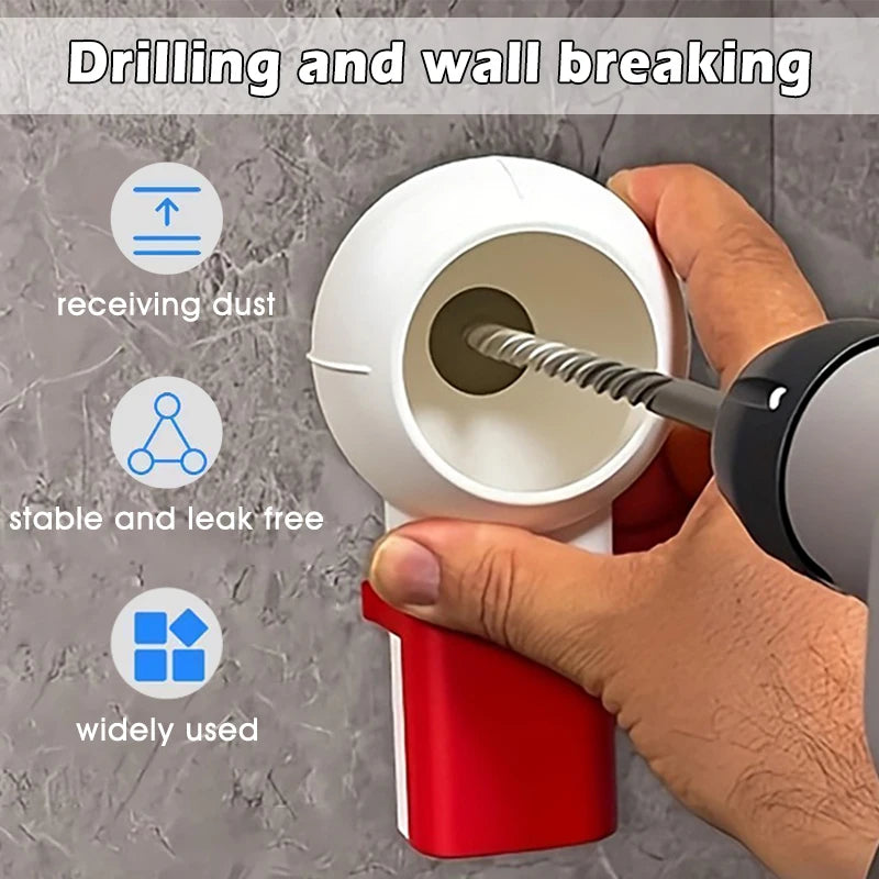 Capot Anti-Poussière Perceuse Électrique Perforateur Collecteur Débris Forage Mural Maison