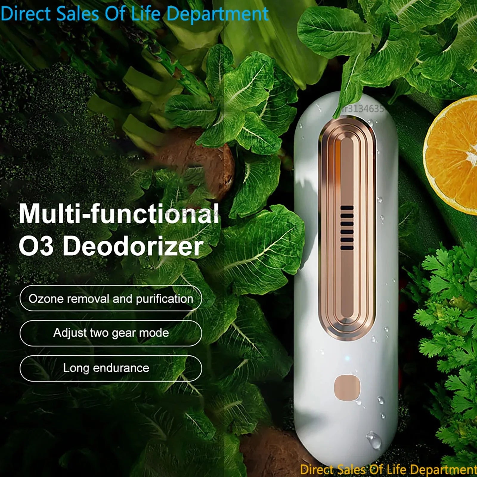 Purificateur d'air & Désodorisant Réfrigérateur USB – Voiture, Toilettes, Cuisine