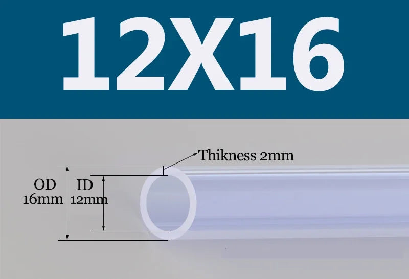 Tuyau Silicone Alimentaire Transparent | Flexible Non Toxique 2 à 18mm - 1m ou 5m