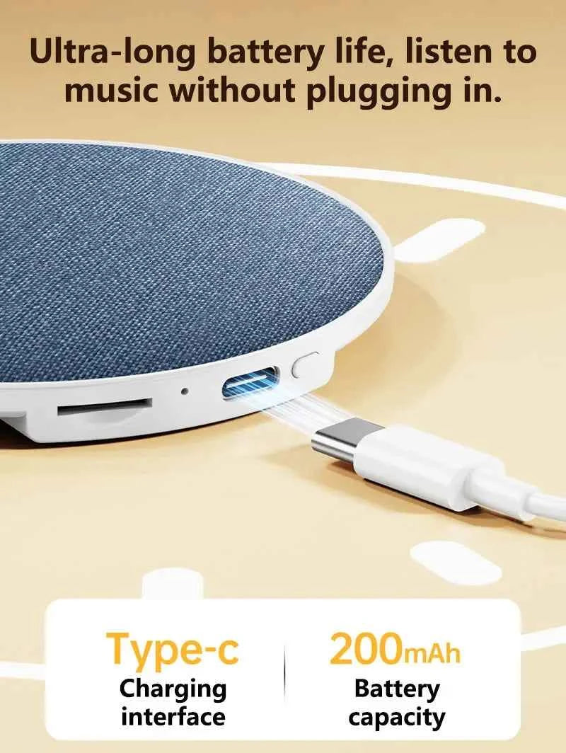 Enceinte Sous-Oreiller Bluetooth 5.4 – Son HiFi Privé, Aide au Sommeil, 360°