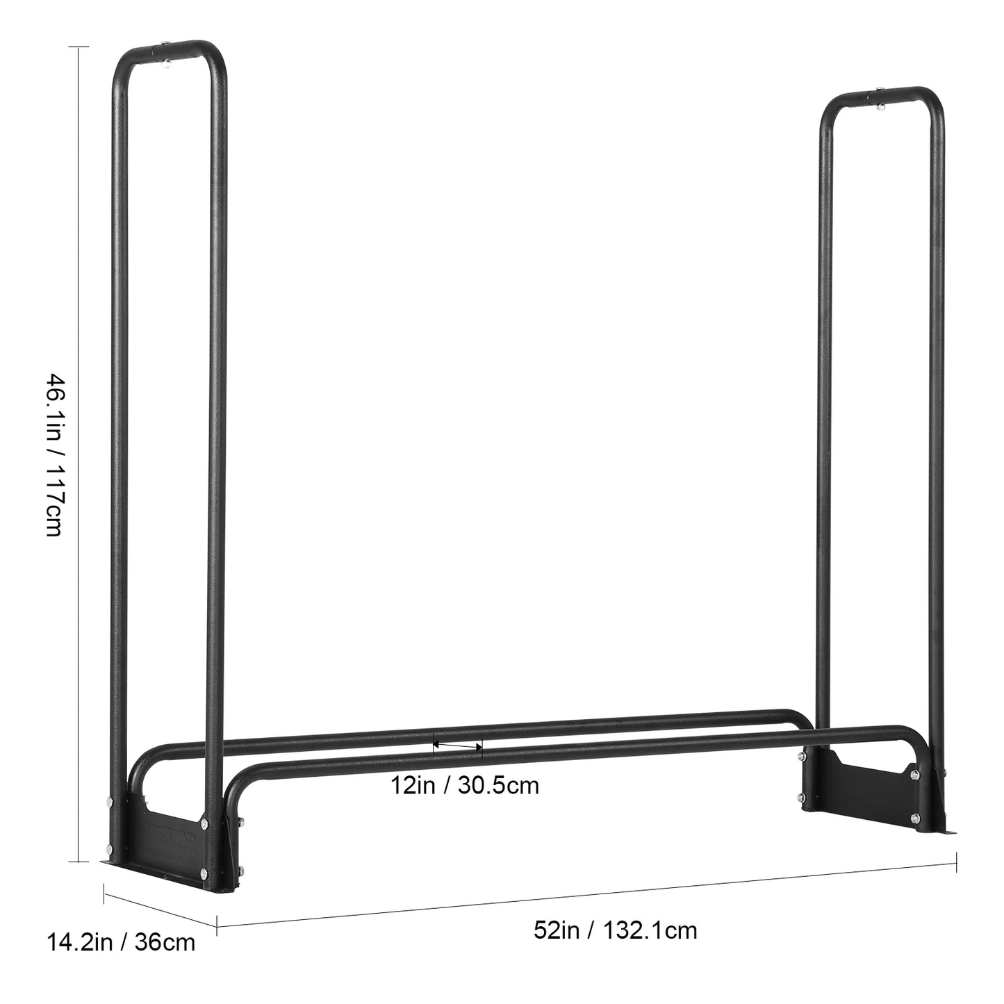 Range-Bûches Extérieur avec Bâche Imperméable 600D – 3 Tailles | SucceBuy