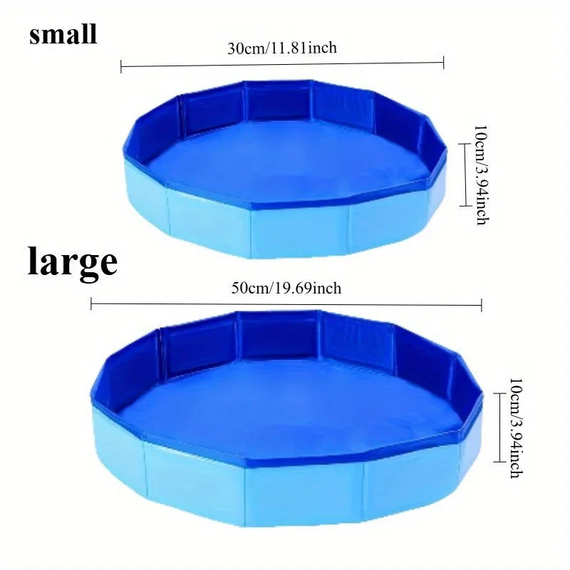 Bac Lave-Pieds Pliable en PVC – Tapis de Propreté pour Entrée de Piscine