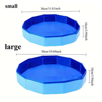 Bac Lave-Pieds Pliable en PVC – Tapis de Propreté pour Entrée de Piscine