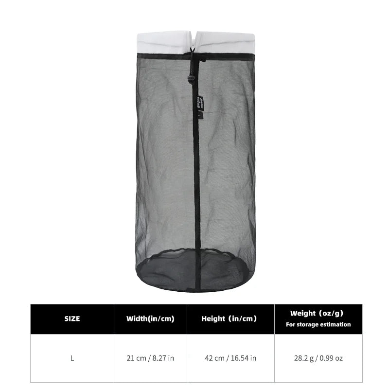 Sacs en Maille Ultralégers HODR –Lot de 5 Tailles 