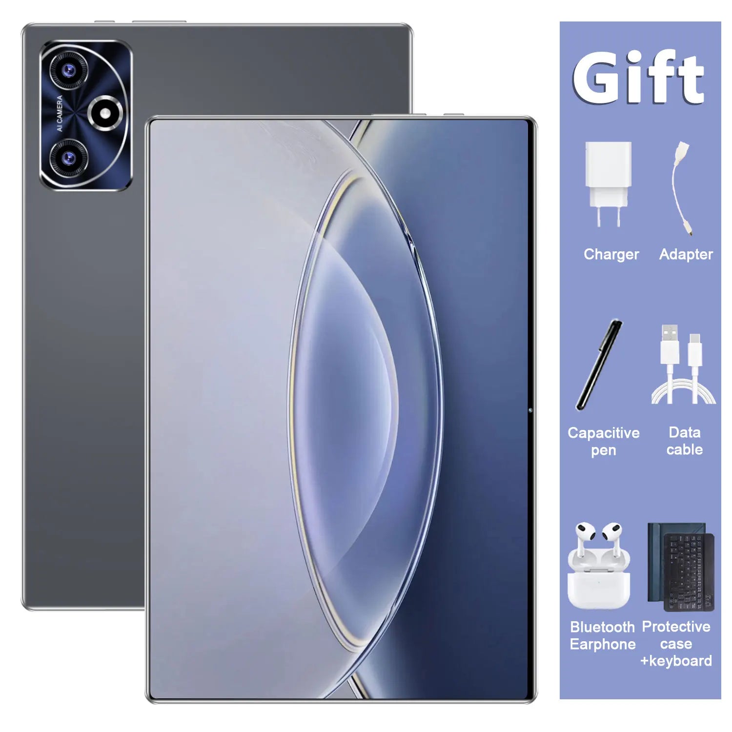 Tablette 300Pro 10,36" Android 14 - Snapdragon 8Gen2 16 Go+1 To 5G