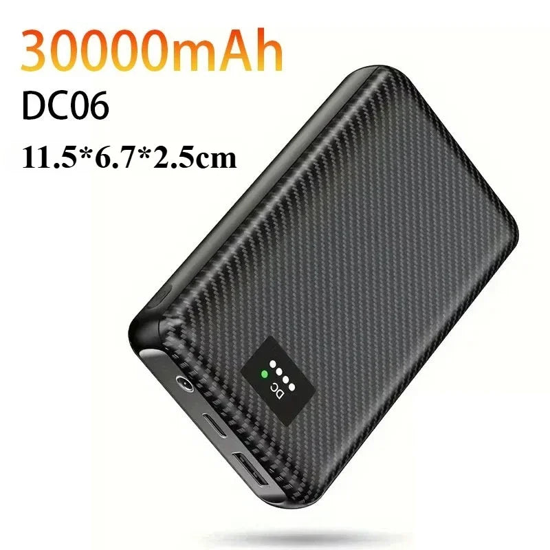 Powerbank Chauffante 30000mAh 40000mAh Batterie Externe Chauffage Veste Gants Gilet Chauffant DC
