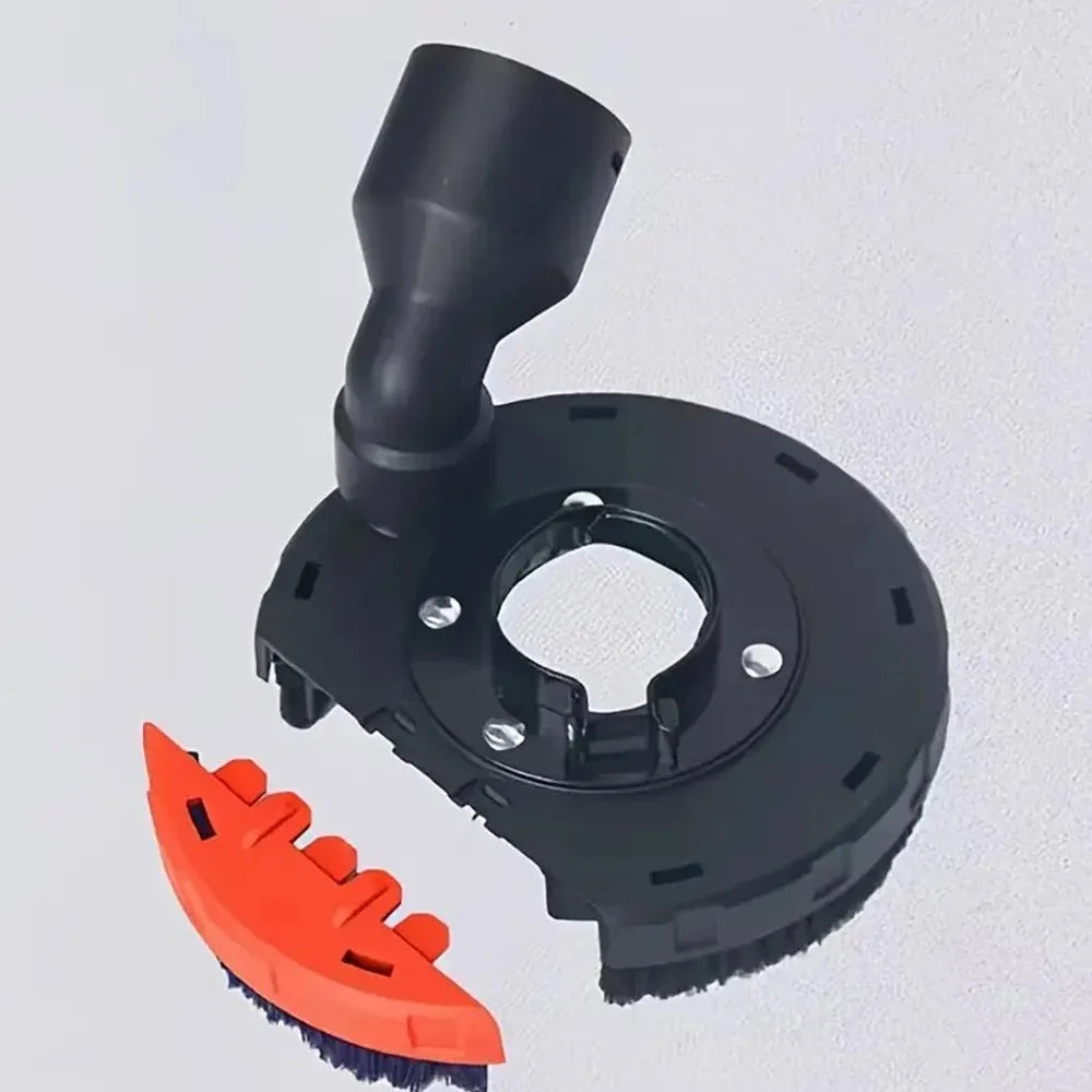 Carter Protection Poussière Meuleuse 100-125mm Capot Aspiration Béton Pierre Coupe Disque