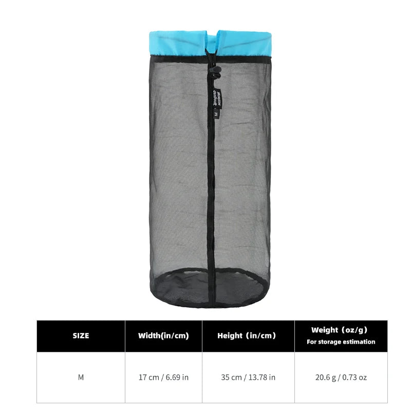 Sacs en Maille Ultralégers HODR –Lot de 5 Tailles 