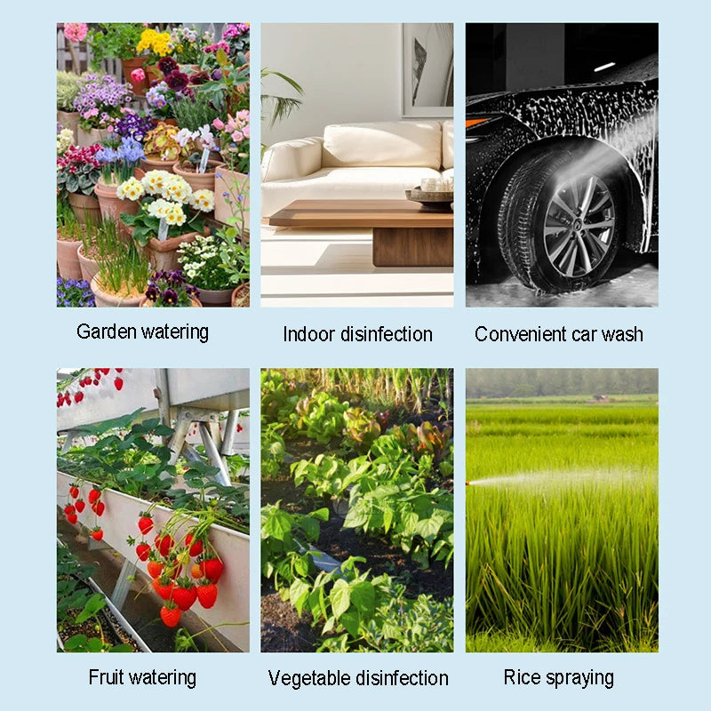Pulvérisateur Électrique à Dos 5L/8L – Haute Pression, Longue Autonomie, Jardin & Agriculture
