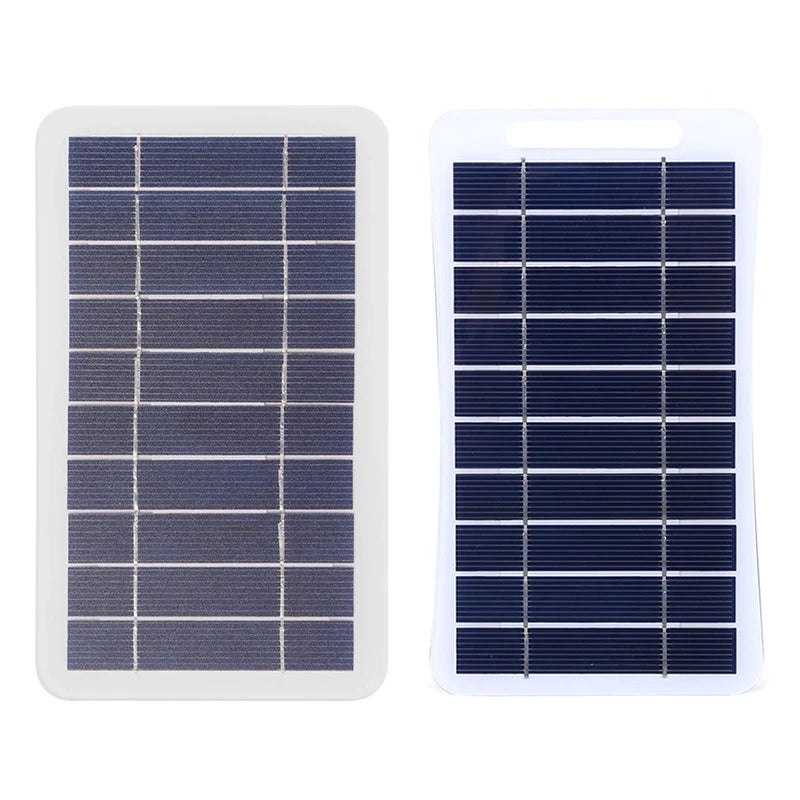 Panneau Solaire Portable USB 2W/5W - Chargeur Étanche Randonnée & Camping