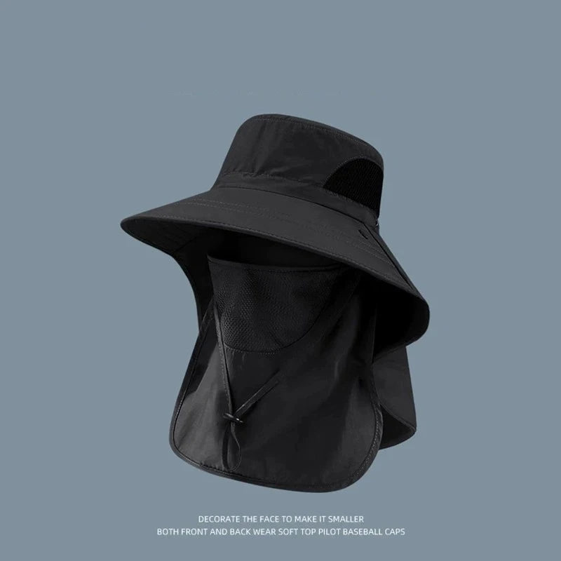 Chapeau Bob Anti-UV Outdoor | Protection Solaire Homme Femme - Pêche, Randonnée, Camping