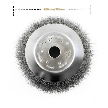 Tête de débroussailleuse fil d’acier Wnew – Anti-rouille, 150 mm ou 200 mm | Tondeuse & Coupe-bordures