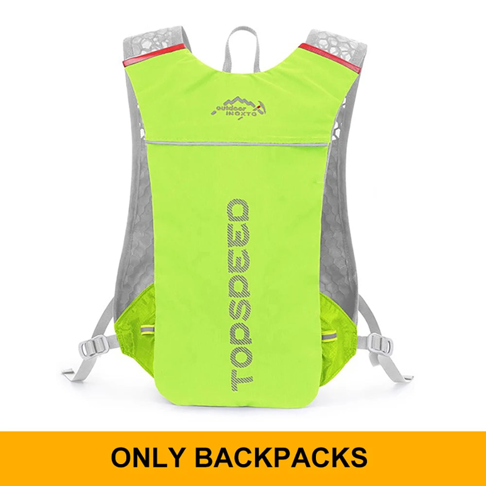 Sac à dos ultraléger 5L pour la course en pleine nature, gilet d'hydratation pour le jogging, respirant, idéal pour le marathon, le vélo et le fitness. 