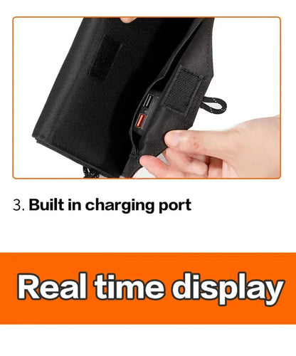 Panneau Solaire Pliable 6 Panneaux 20W – Chargeur USB 5V Portable pour Camping, Randonnée & Power Bank