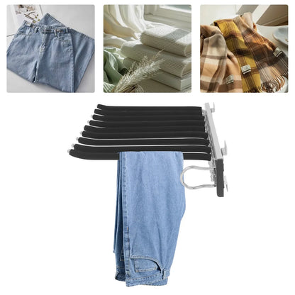 Porte-Pantalons Rétractable 9 Tiges