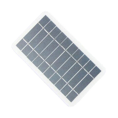 Panneau Solaire Portable USB 2W/5W - Chargeur Étanche Randonnée & Camping