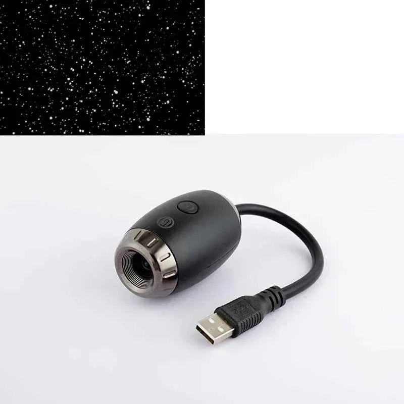Projecteur d'Étoiles USB LED - Lumière d'Ambiance Galaxie pour Voiture et Intérieur
