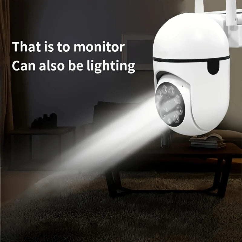 Caméra de Sécurité WiFi 1080P HD BoyKeep – Vision Nocturne Couleur, Audio Bidirectionnel, Rotation 360°