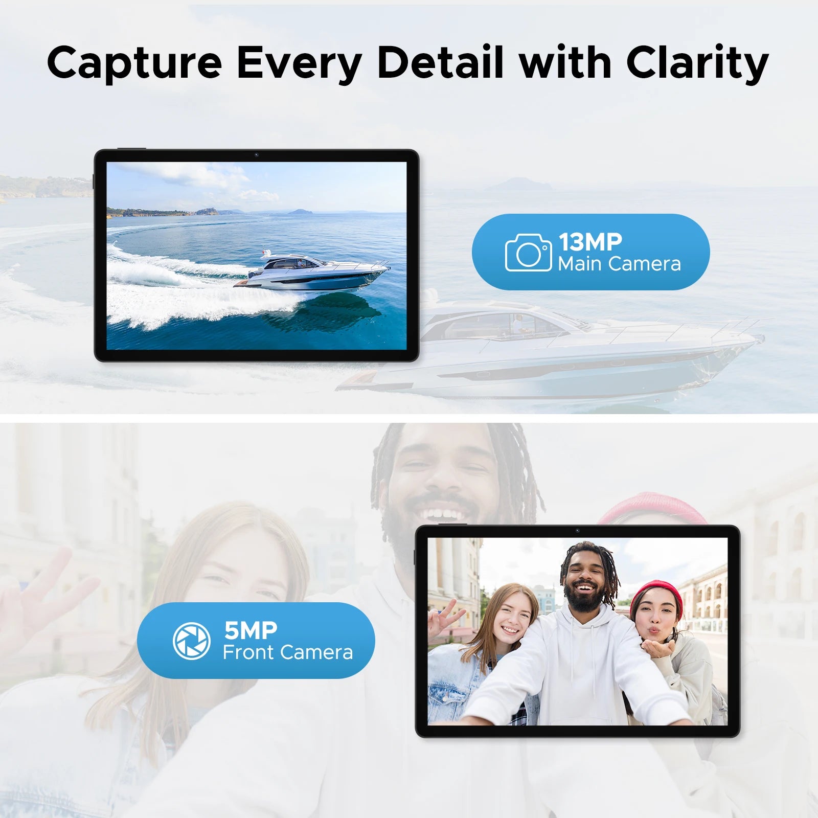 Tablette DOOGEE U11 11" Android 16 - 4GB+128GB - Écran 90Hz - Double Haut-Parleur - 8580mAh