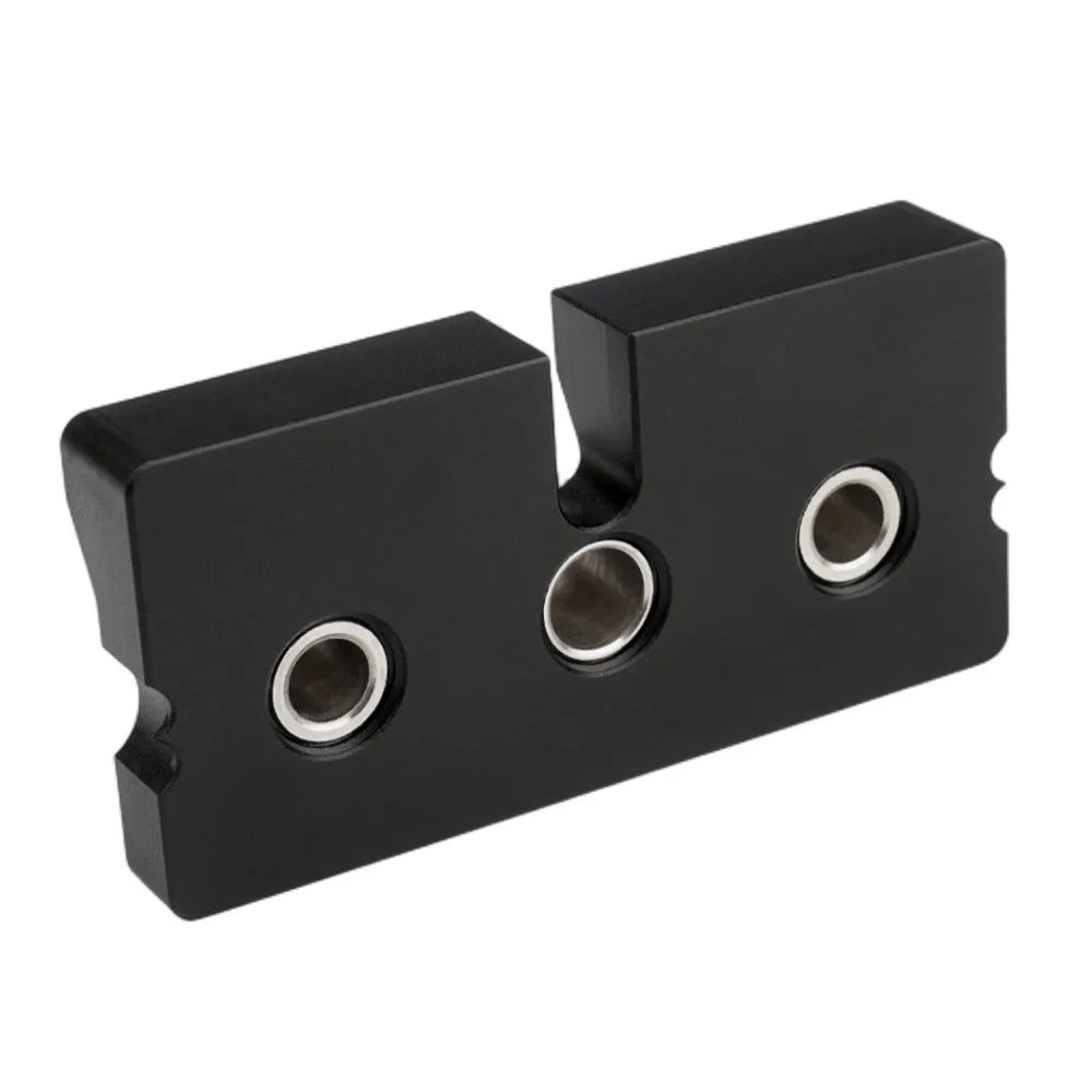 Kit Gabarit Perçage Menuiserie 3-en-1 - Guide Tourillons Aluminium Ajustable