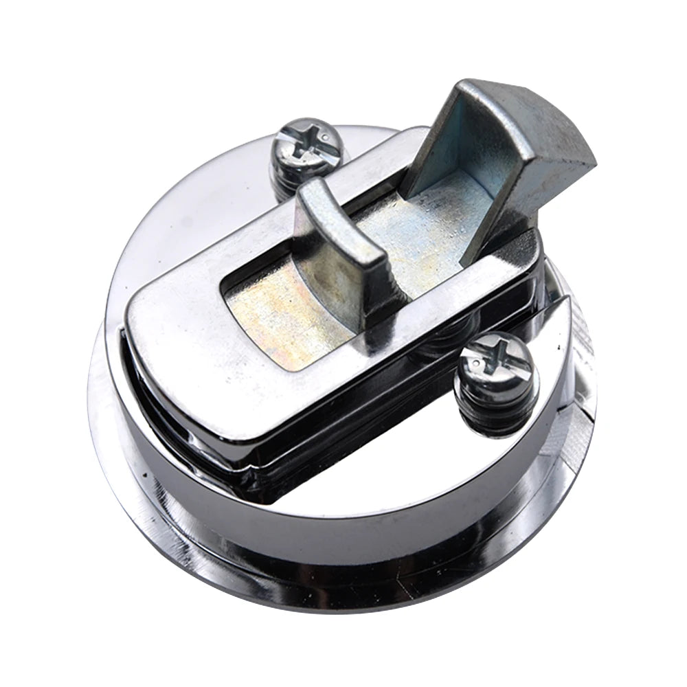 Verrou Trappe Marine Encastré Inox avec Clé - Bateau RV Pont