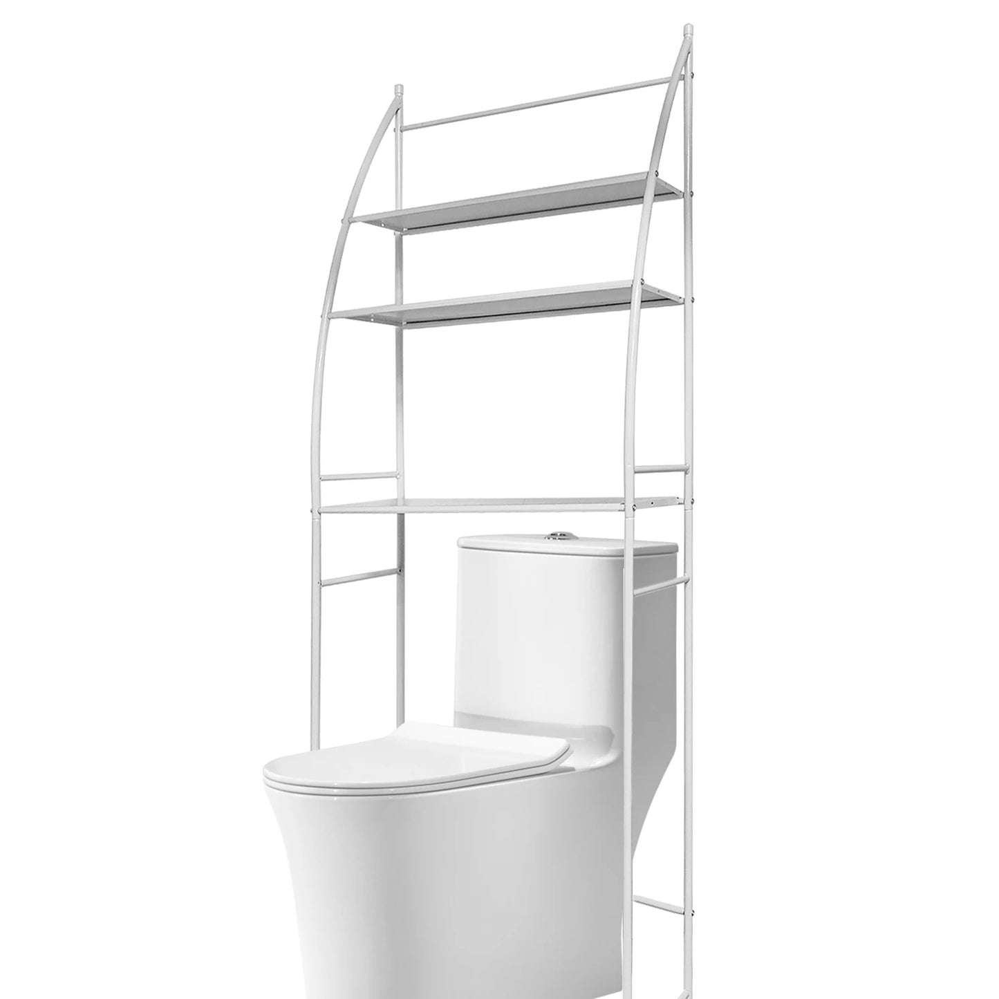 Étagère Salle de Bain 3 Niveaux en Métal