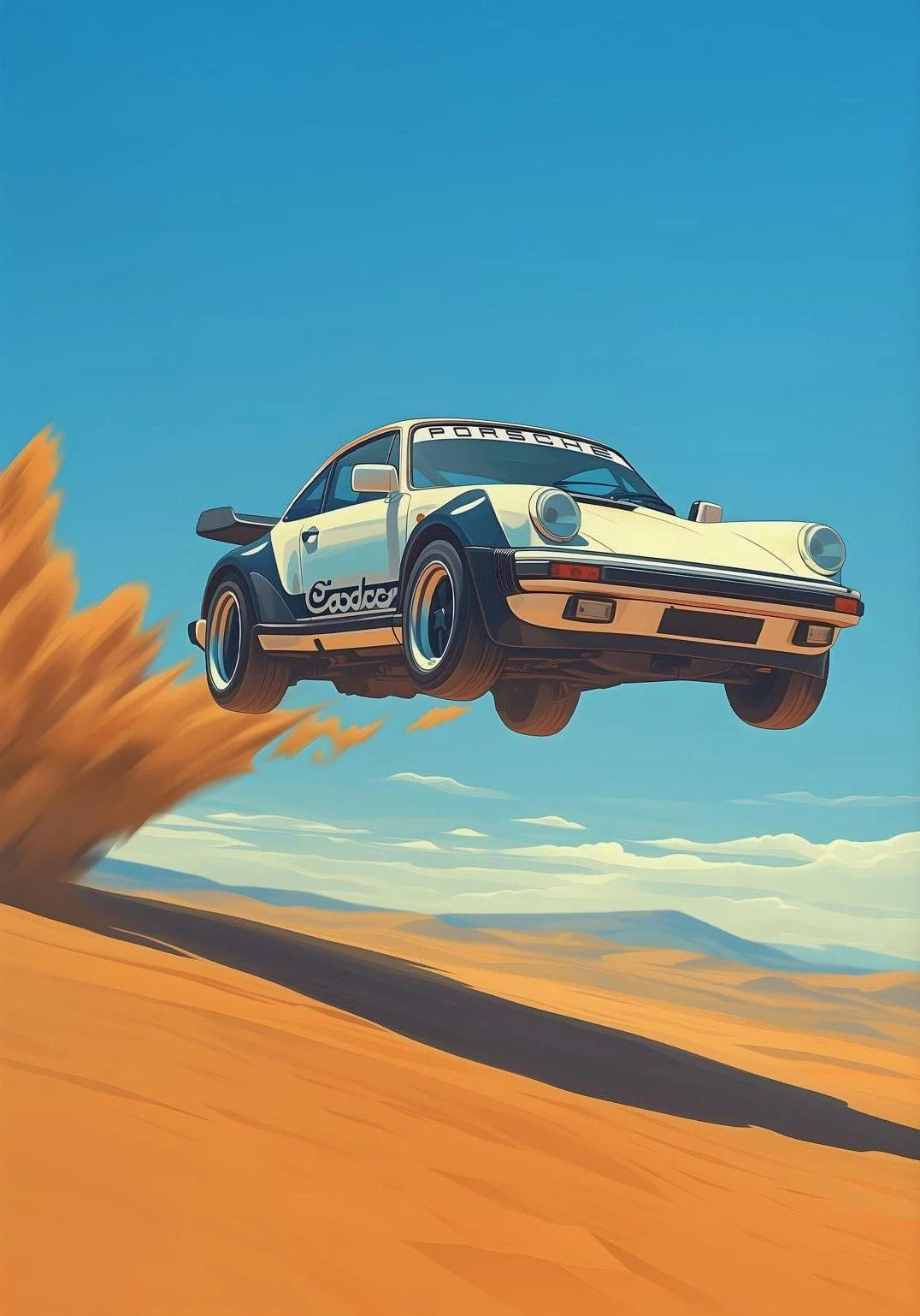 Affiche Classique Porsche 911