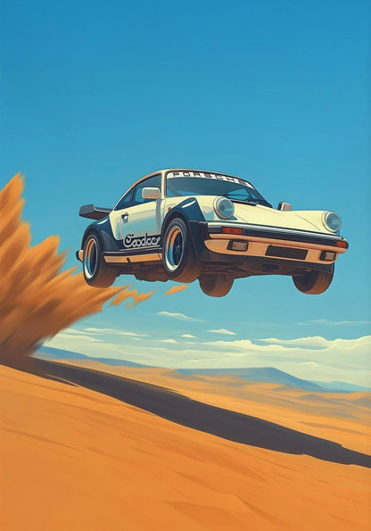 Affiche Classique Porsche 911