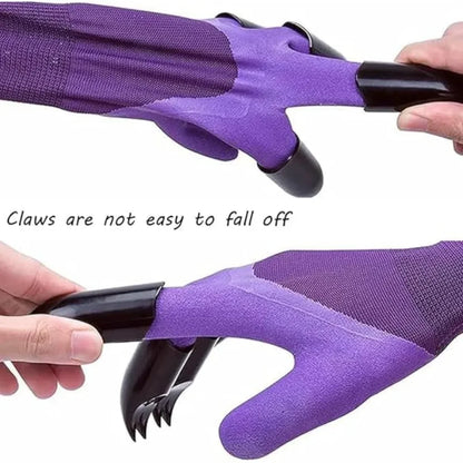 Gants de Jardinage avec Griffes – Anti-Glissement, Respirants, Imperméables – Homme & Femme