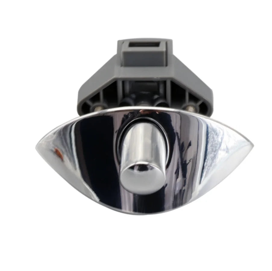 Lot de 2 Poignées Demi-Lune Push Lock en Alliage de Zinc - Caravane RV Camping-Car