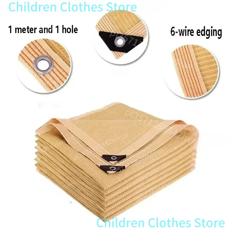 Toile d'Ombrage HDPE 90% - Protection UV Jardin Pergola Piscine - Noir - Tailles Multiples