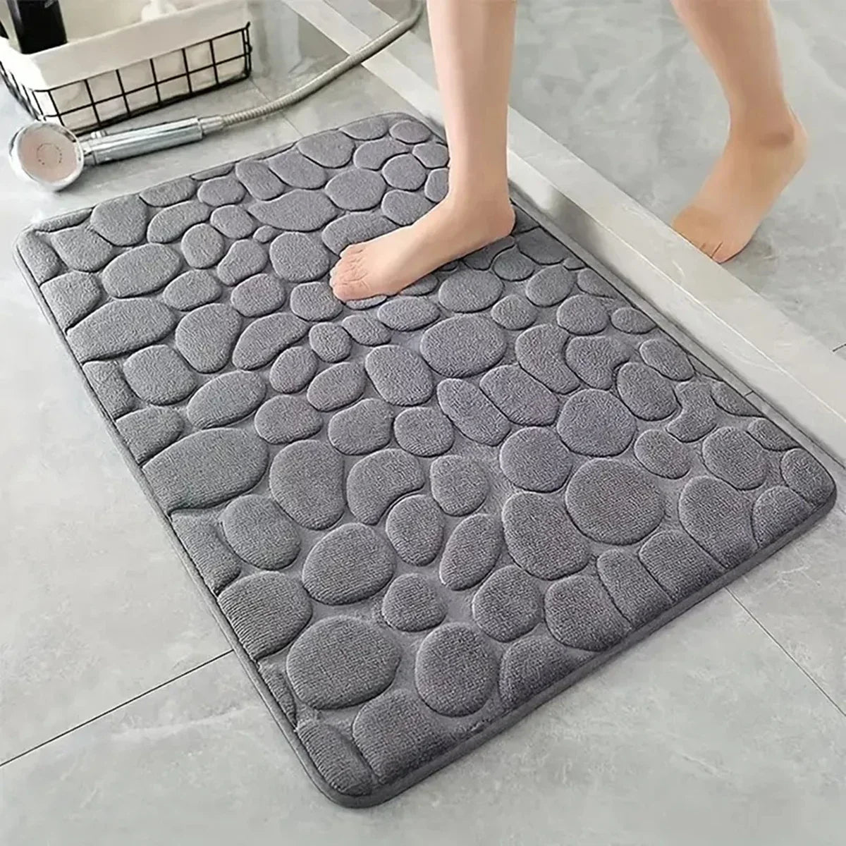Tapis de Bain Antidérapant 3D