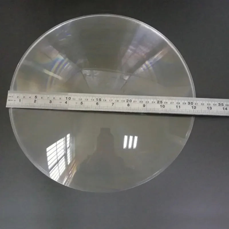 Lentille Fresnel Solaire 300mm PMMA Optique Focale 120-360mm Concentrateur Solaire Loupe