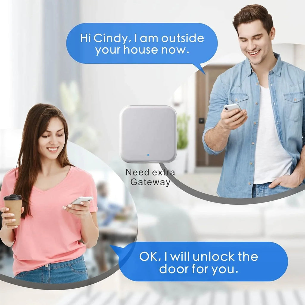 Cylindre Serrure Connectée TTlock - IP67 Étanche, App Bluetooth, Carte RFID/NFC, Anti-Perçage - Tuya Smart