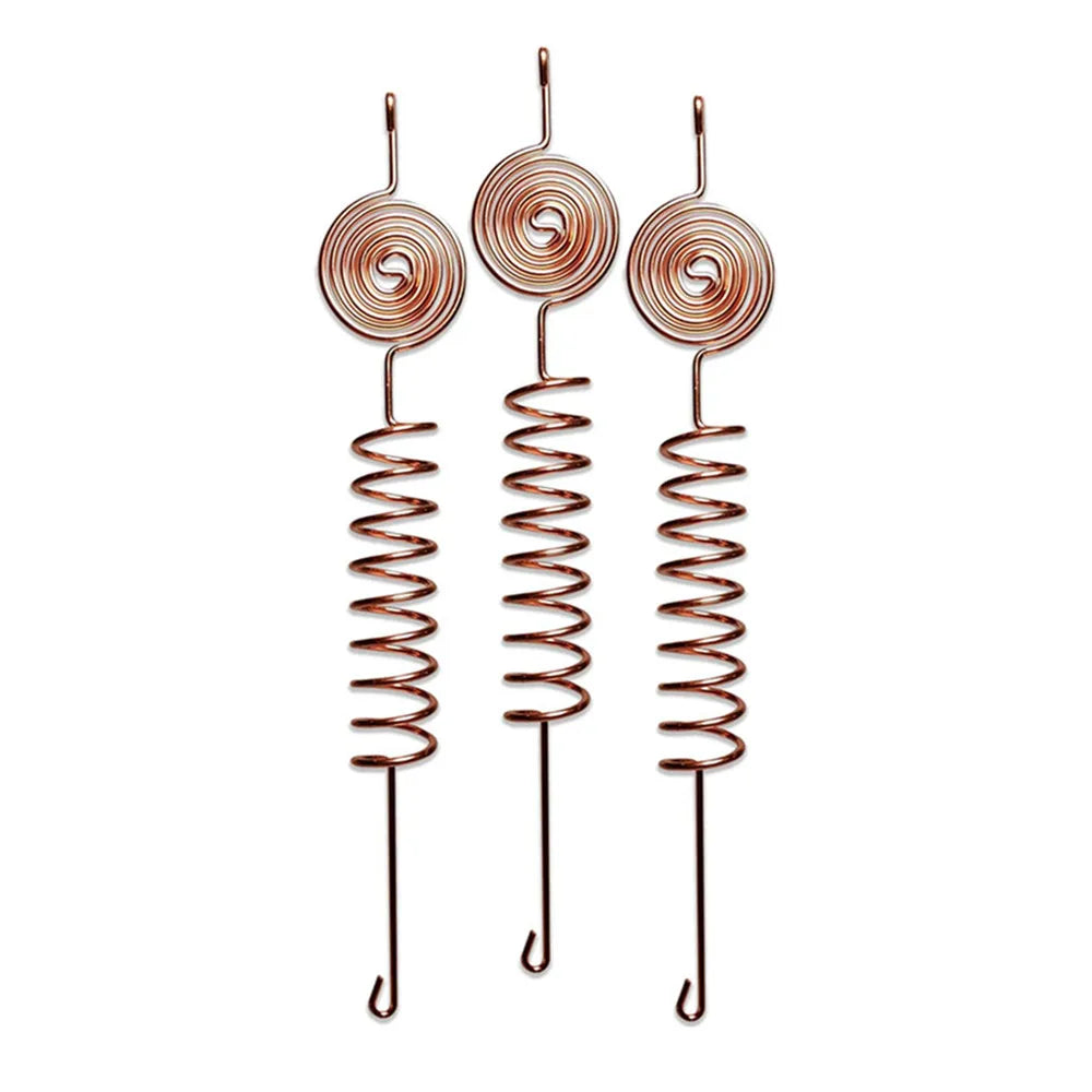 Antennes d’électroculture en cuivre pur 99,99% – Tuteurs de jardin haute performance | Éco-responsable