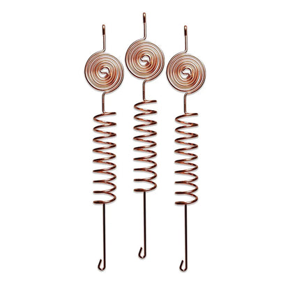 Antennes d’électroculture en cuivre pur 99,99% – Tuteurs de jardin haute performance | Éco-responsable