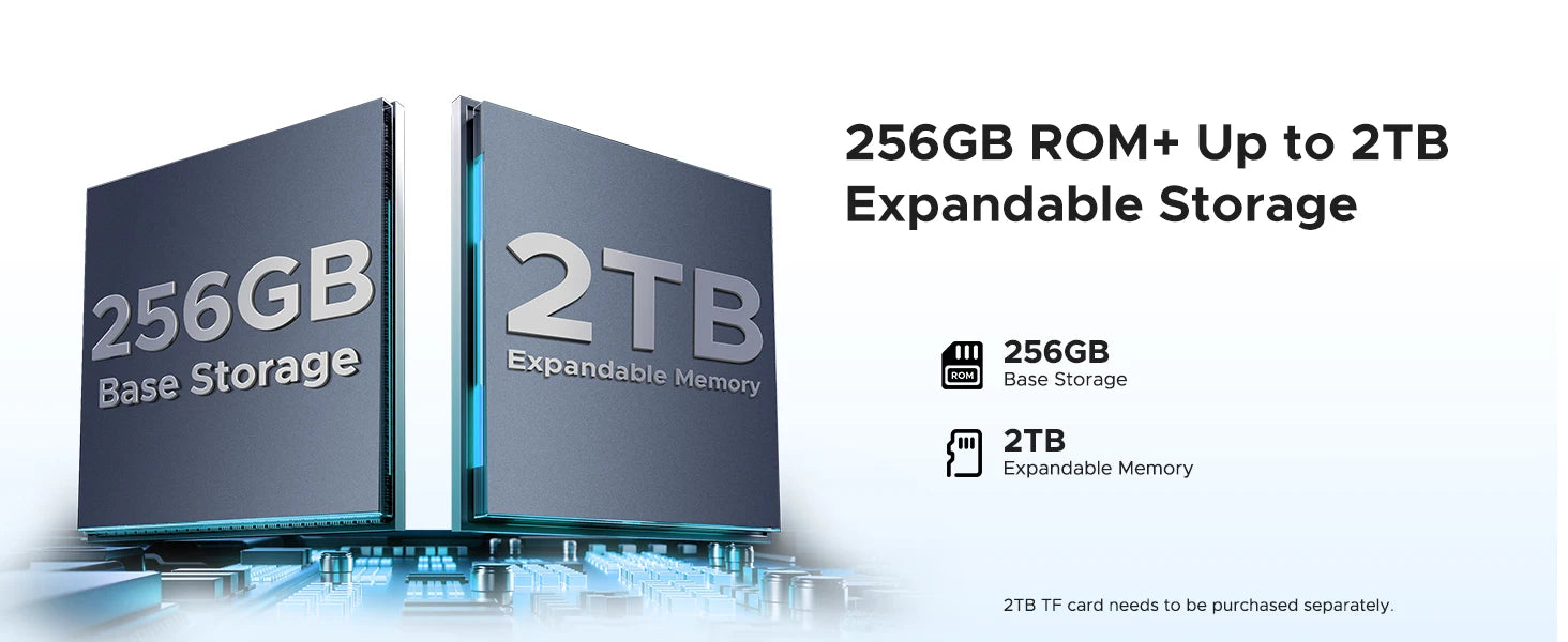 Tablette DOOGEE U11 Pro 11" Android 16 - 30GB RAM (6+24) + 256GB - Écran 90Hz - 8580mAh