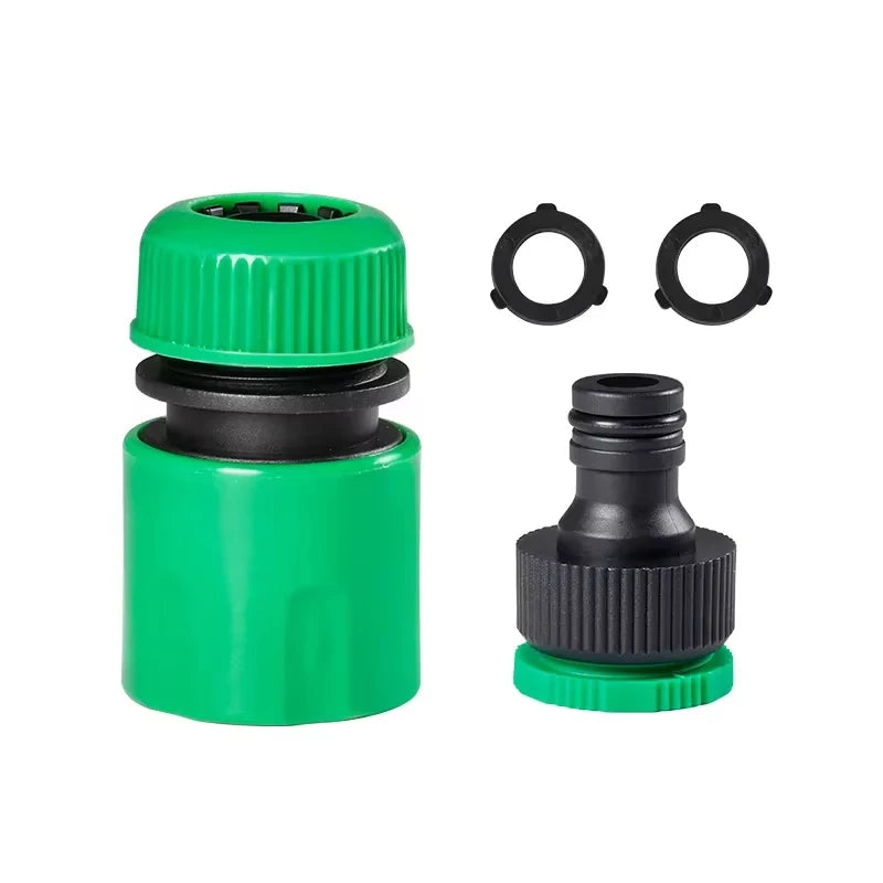 Raccord Rapide Universel ABS Double Mâle 1/2" – Connecteur Tuyau Arrosage Étanche