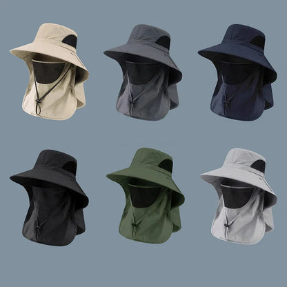 Chapeau Bob Anti-UV Outdoor | Protection Solaire Homme Femme - Pêche, Randonnée, Camping