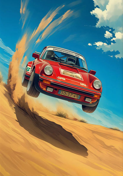 Affiche Classique Porsche 911