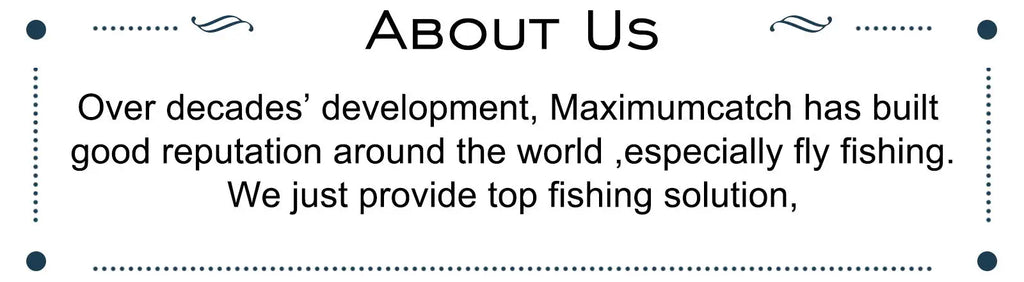 Canne à Mouche Maximumcatch 3-8WT Combo Set 8'6"-9' Medium-Fast Moulinet Soie Triangle Tube