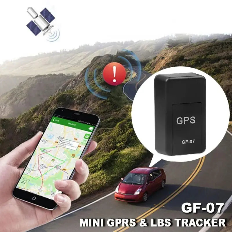 Localisateur GPS à distance, petit et puissant, magnétique, pour voiture, dispositif antivol et de prévention des pertes, traqueur de véhicule GF-07 