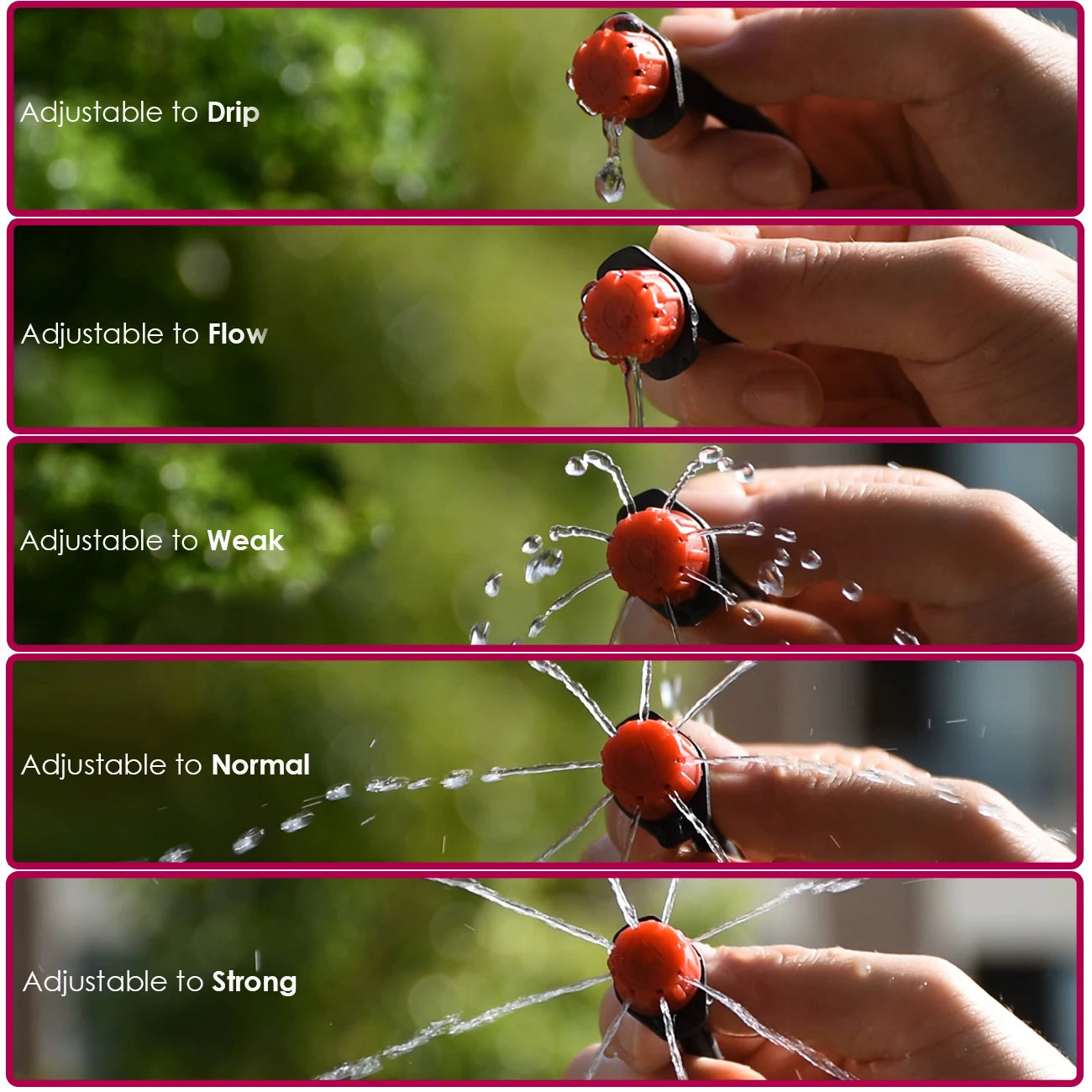 Kit Irrigation Goutte-à-Goutte KESLA – Tuyau 4/7mm, Programmateur & Capteur Pluie (5M à 50M)